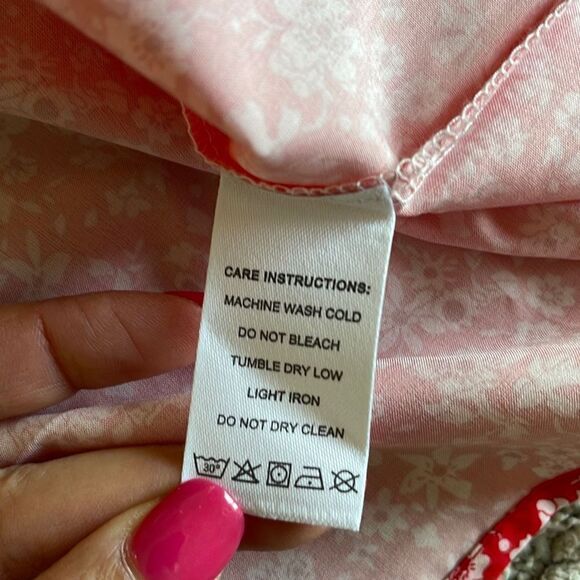 NWT Made With Love‎ ❤️Baby Doll Dress. Size Large. Floral - Picture 10 of 10